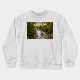 Buttermilk Falls Ithaca New York Crewneck Sweatshirt